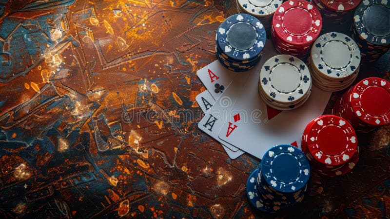 Poker Chips Cards Black Generative Ai Stock Photos - Free & Royalty-Free  Stock Photos from Dreamstime